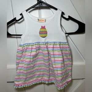 BABY LUIGI EASTER DRESS‎ EGG HUNT OUTFIT SIZE 9M